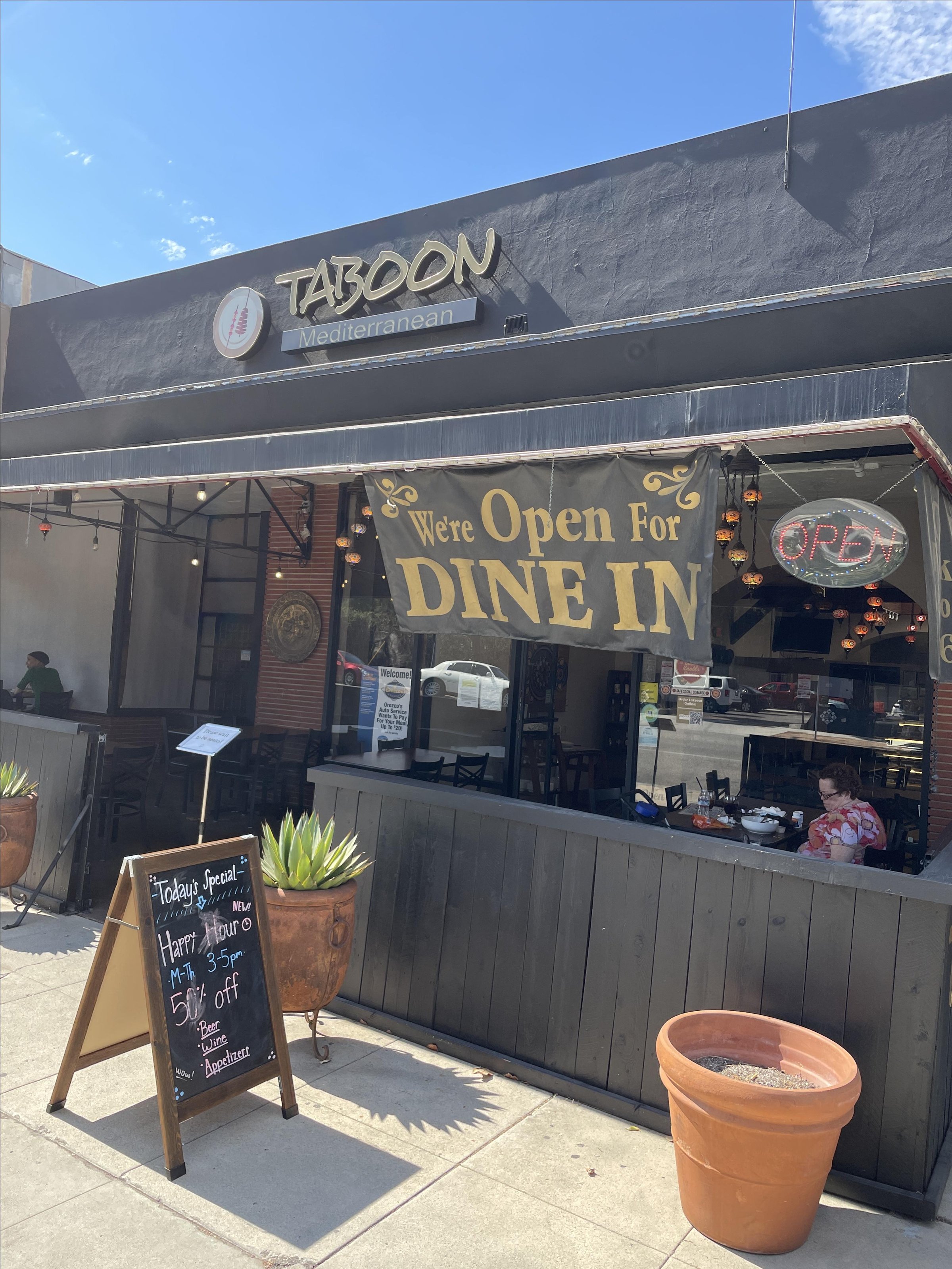 Pet Friendly Taboon Mediterranean
