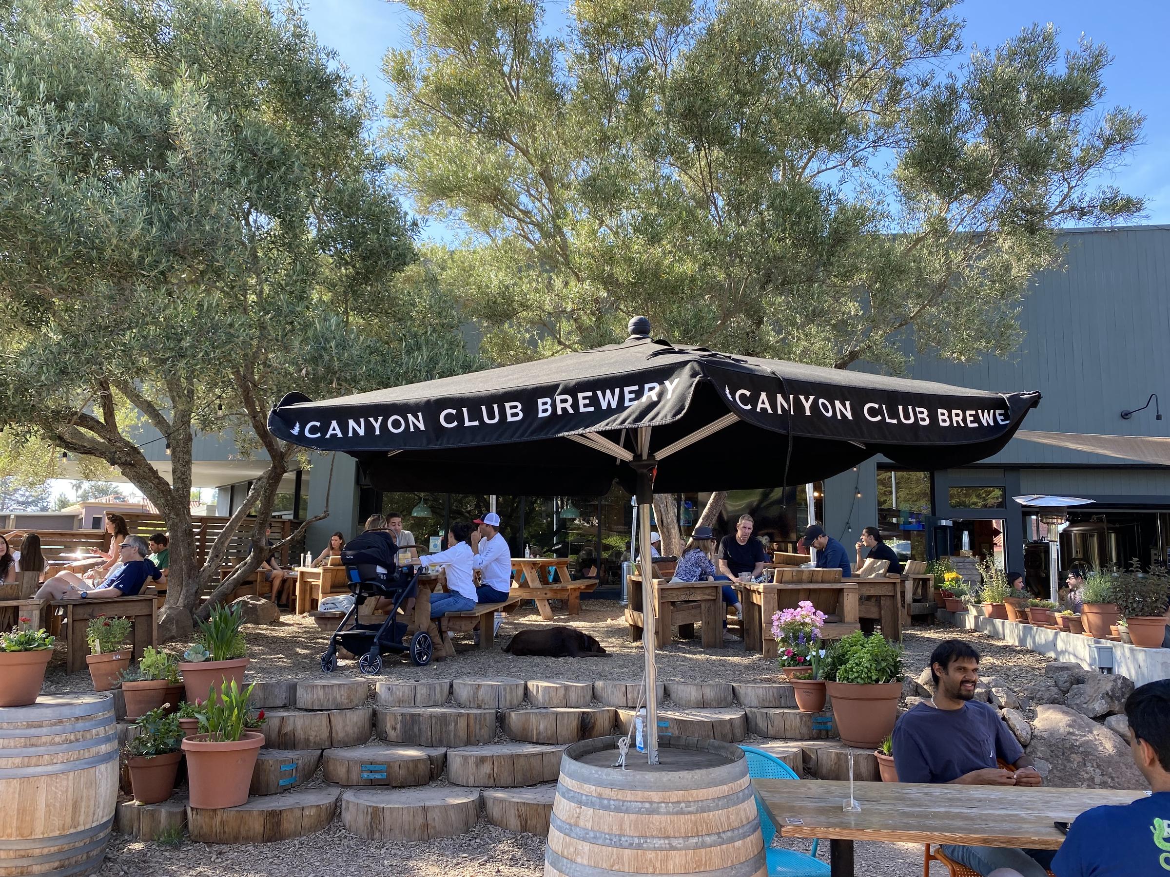 Pet Friendly Canyon Club Brewery