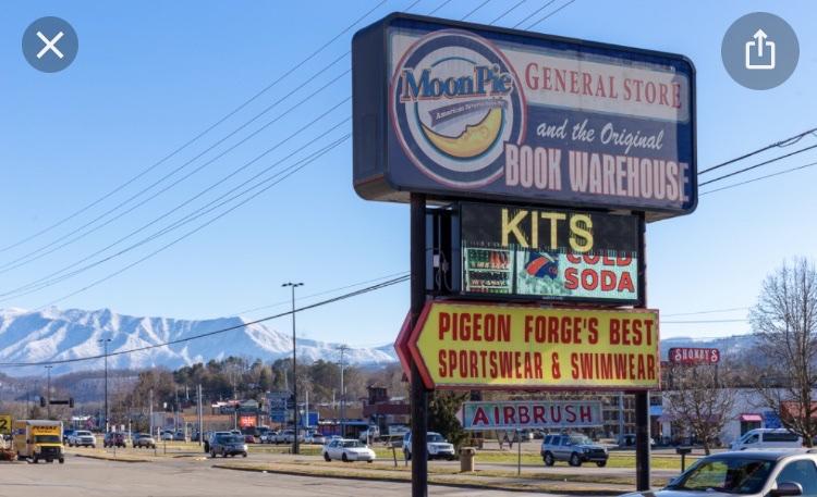 Pet Friendly Moon Pie General Store and Original Book Warehouse