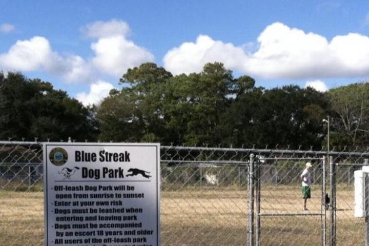 Pet Friendly Blue Streak Dog Park