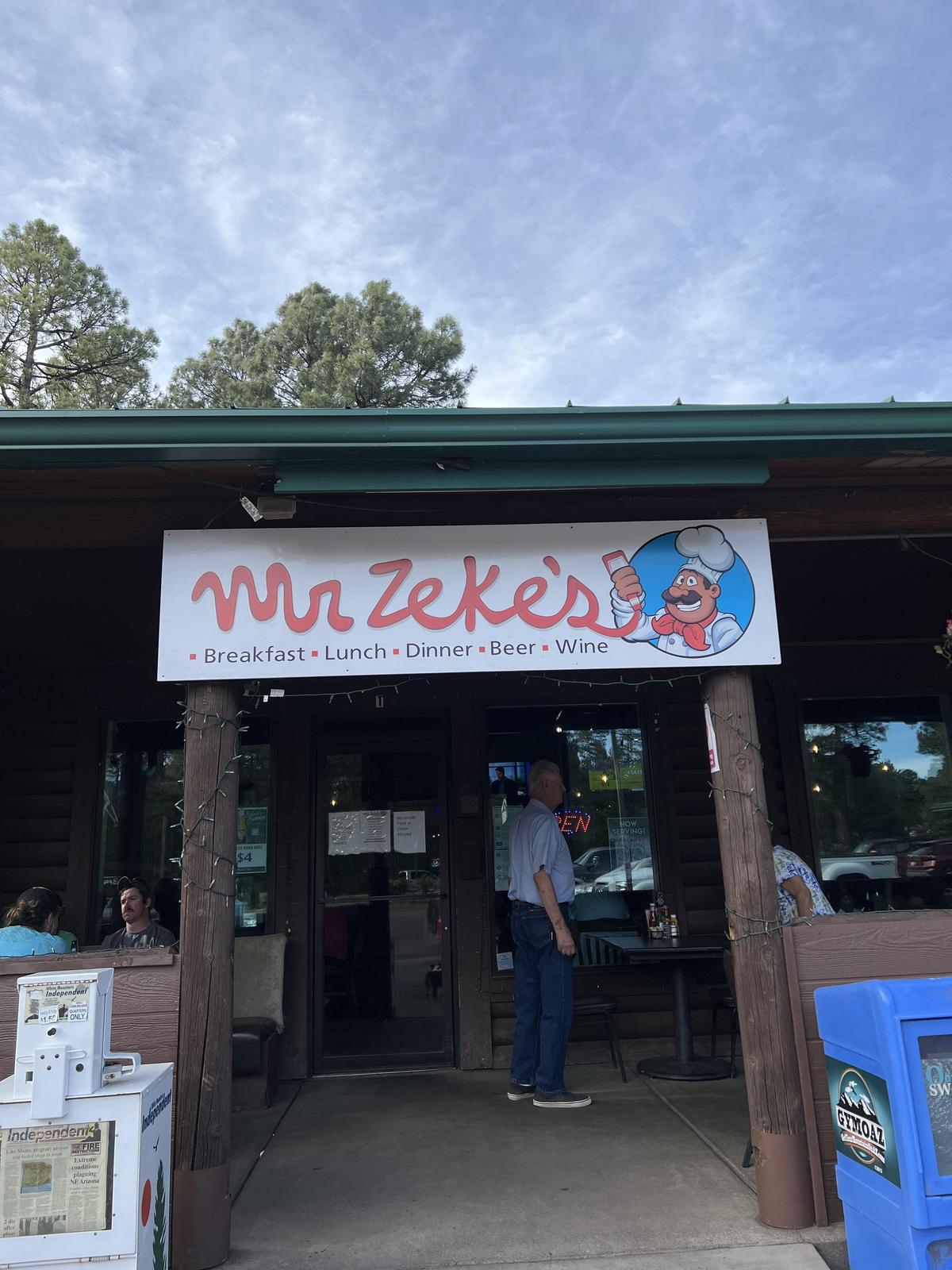 Mr. Zeke’s Restaurant Is Pet Friendly