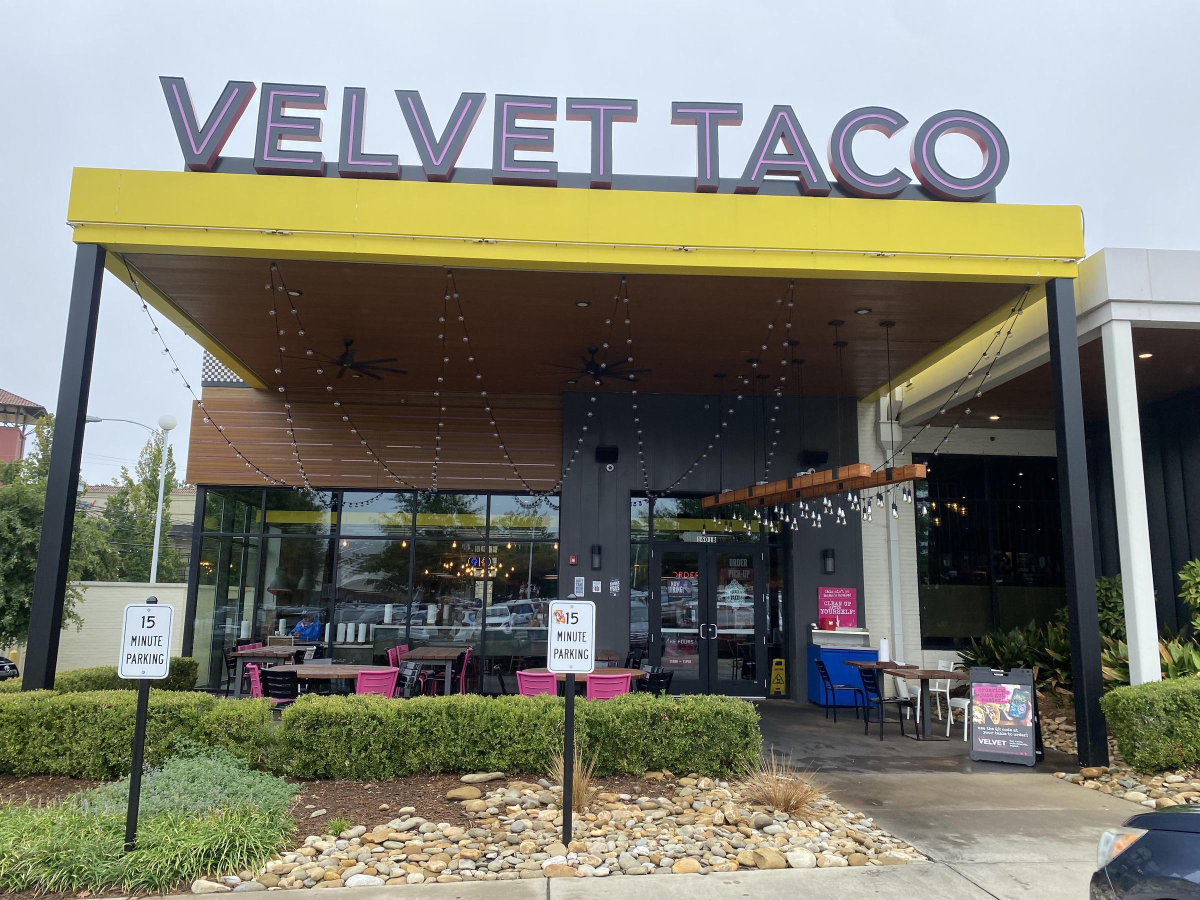 Pet Friendly Velvet Taco