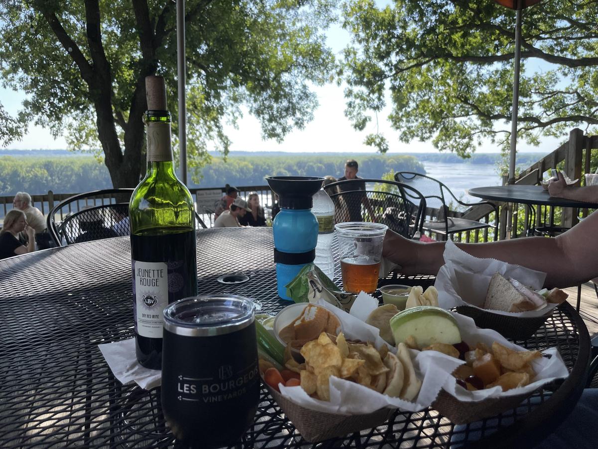The AFrame Winegarden on The Blufftop at Rocheport Is Pet Friendly