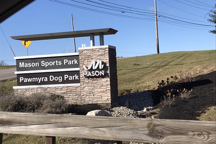 Pawmyra Dog Park in Mason, Ohio