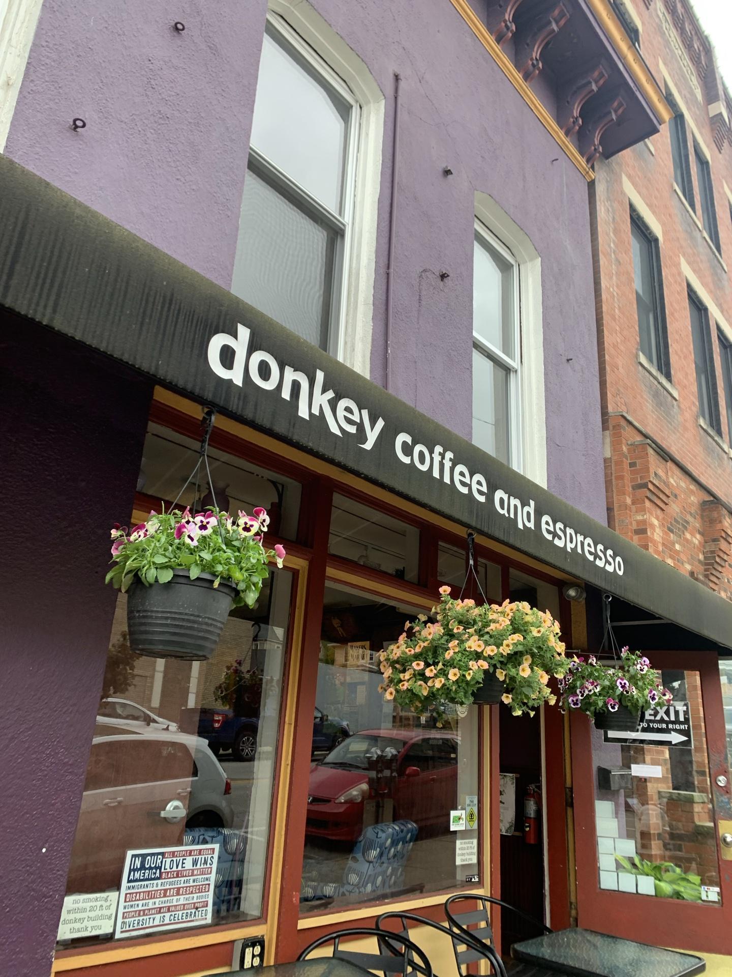 Pet Friendly Donkey Coffee