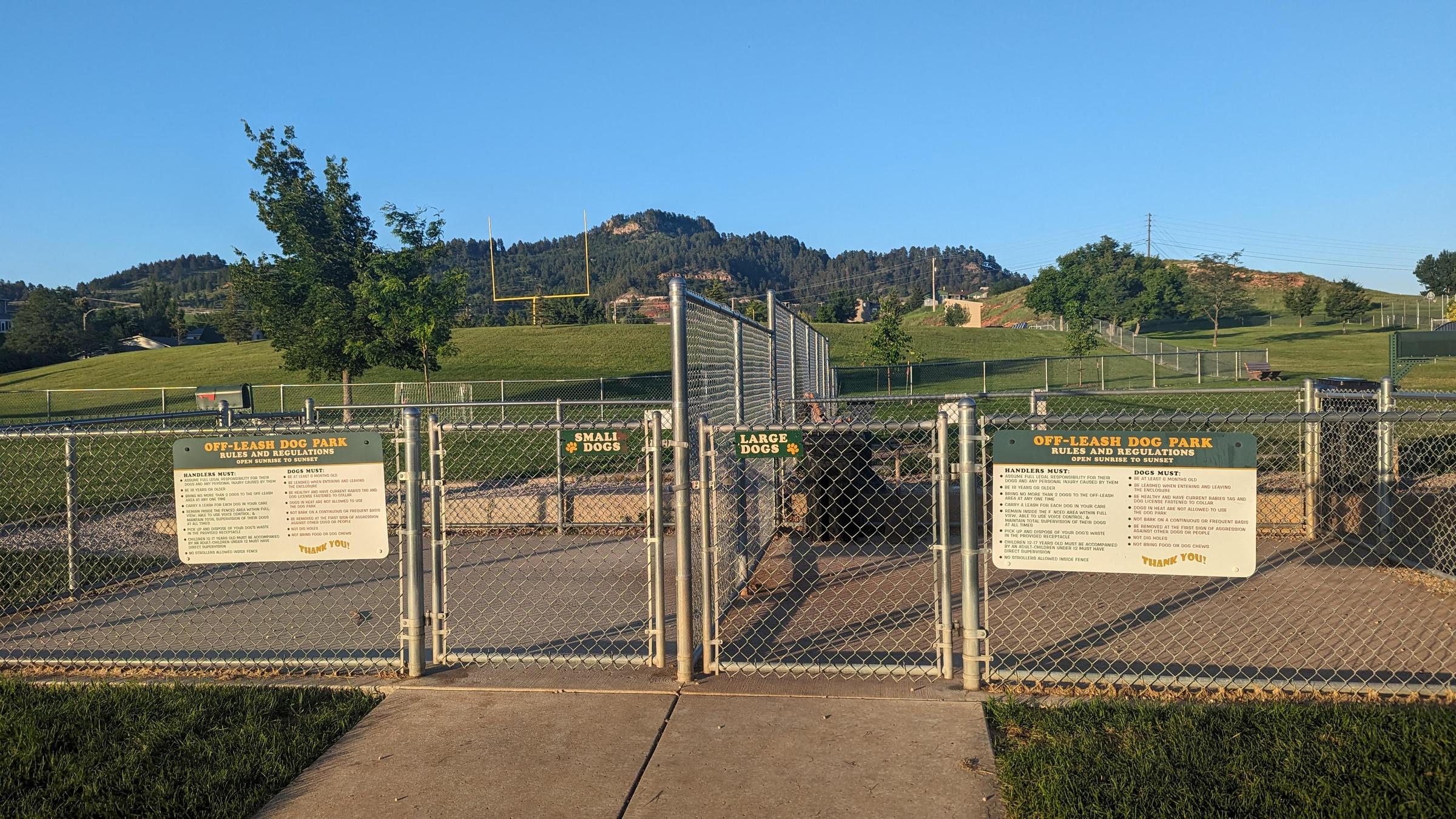 Pet Friendly City of Spearfish Off-Leash Dog Park