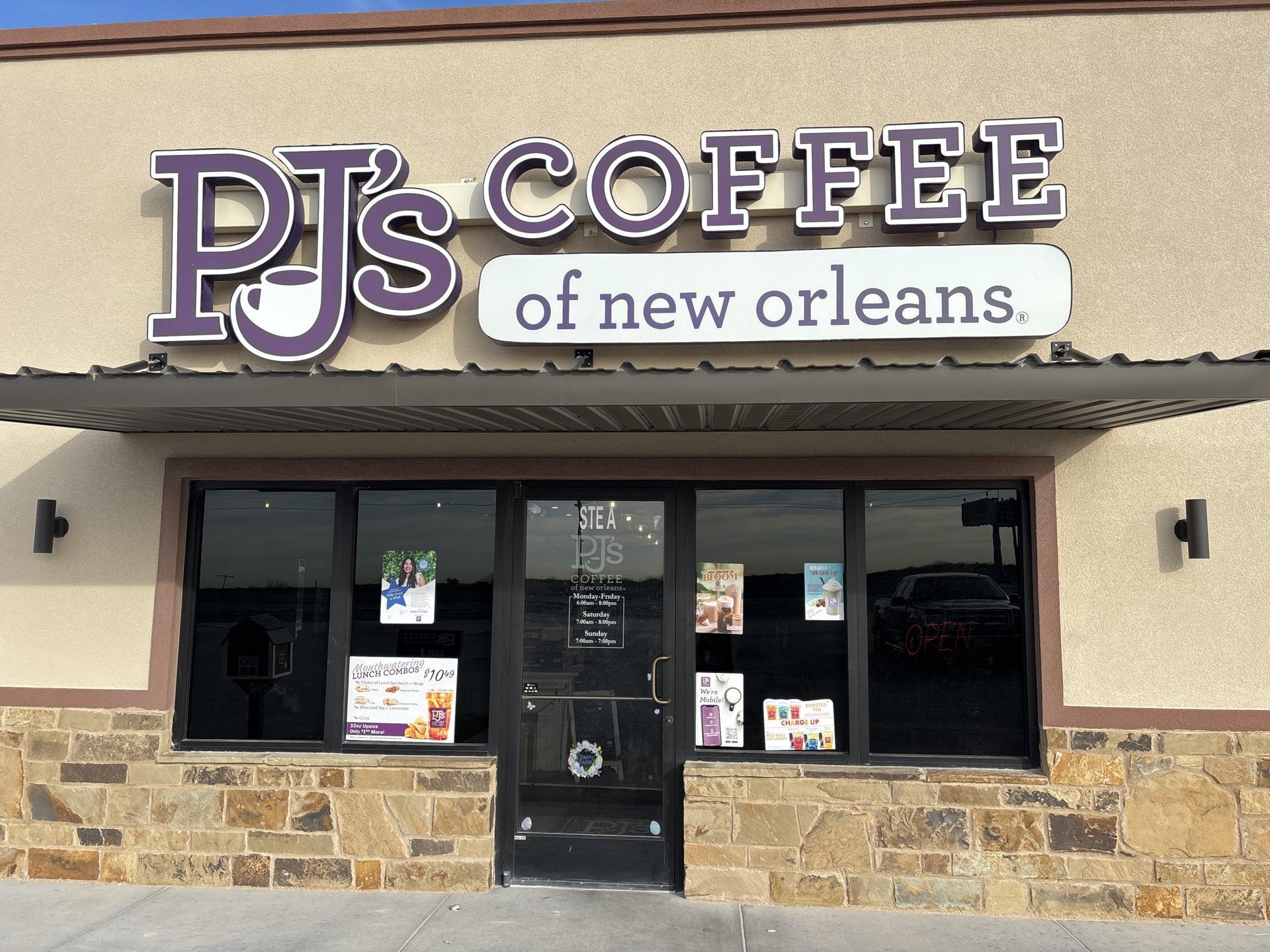 Pet Friendly PJ's Coffee Monahans