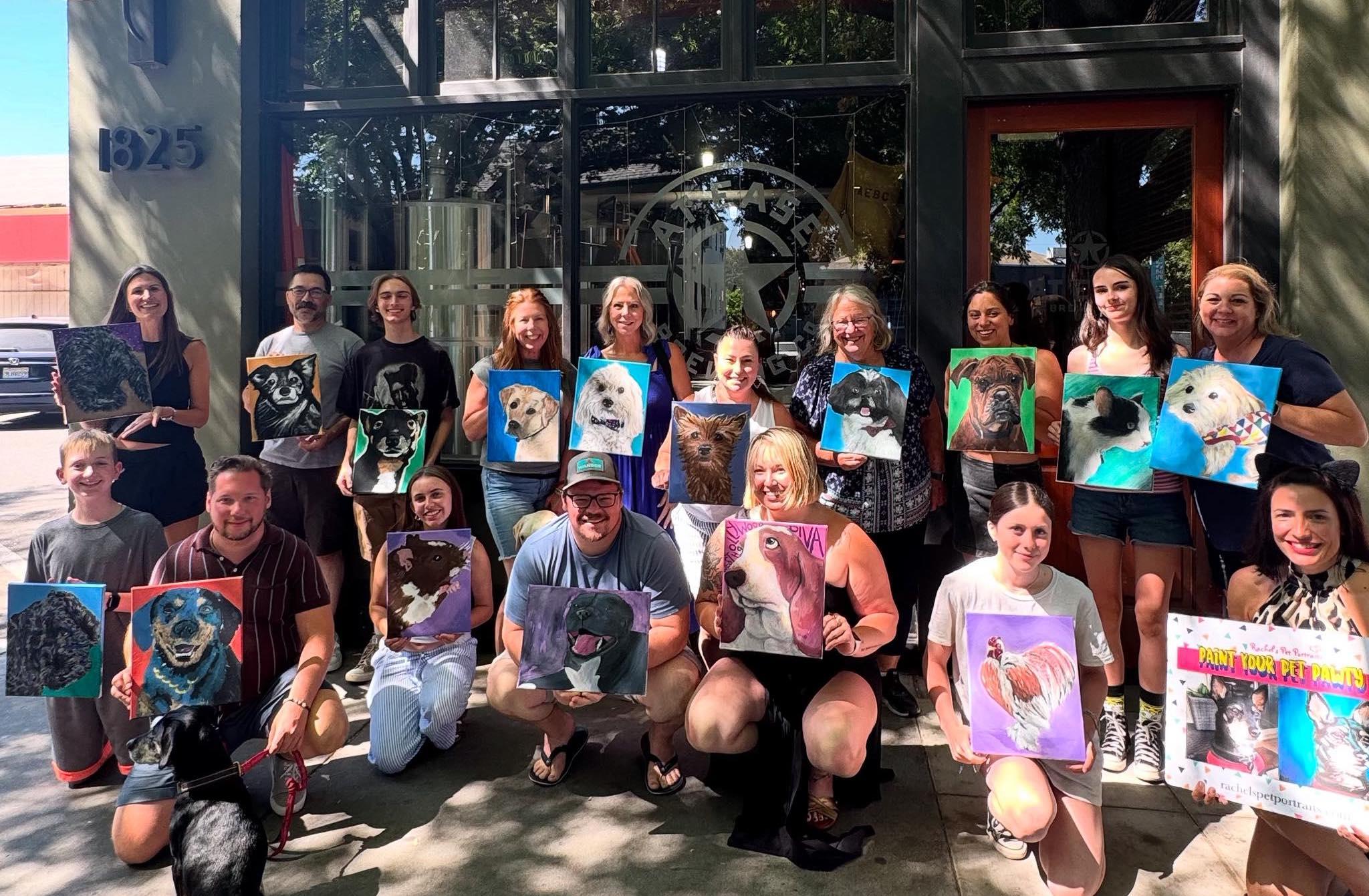 Pet Friendly Paint Your Pet Pawty