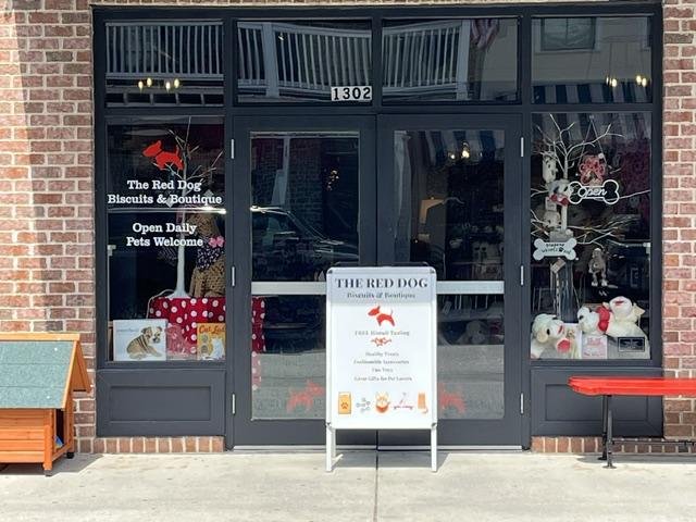 Pet Friendly The Red Dog Biscuits & Boutique