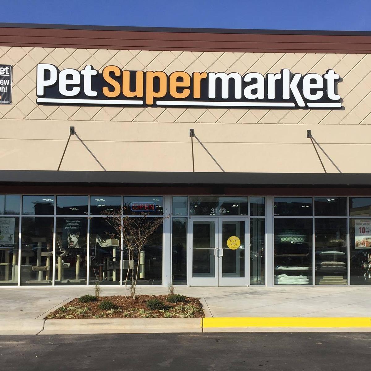 Pet supermarket clearance locations near me