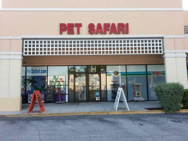 Safari pet best sale store near me