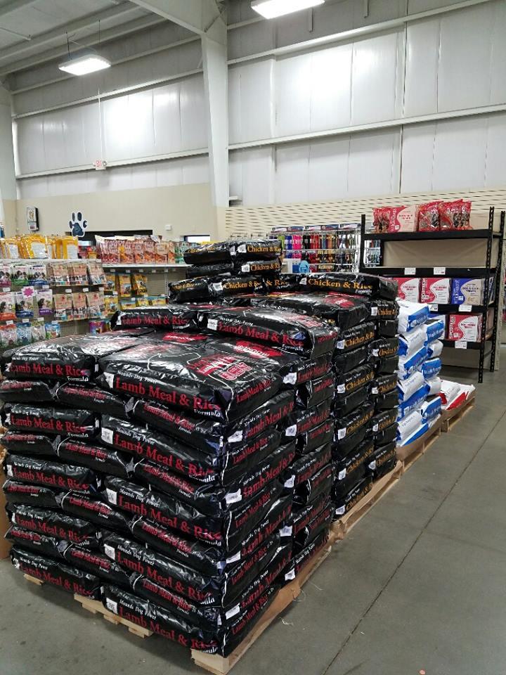 Mounds pet food clearance store