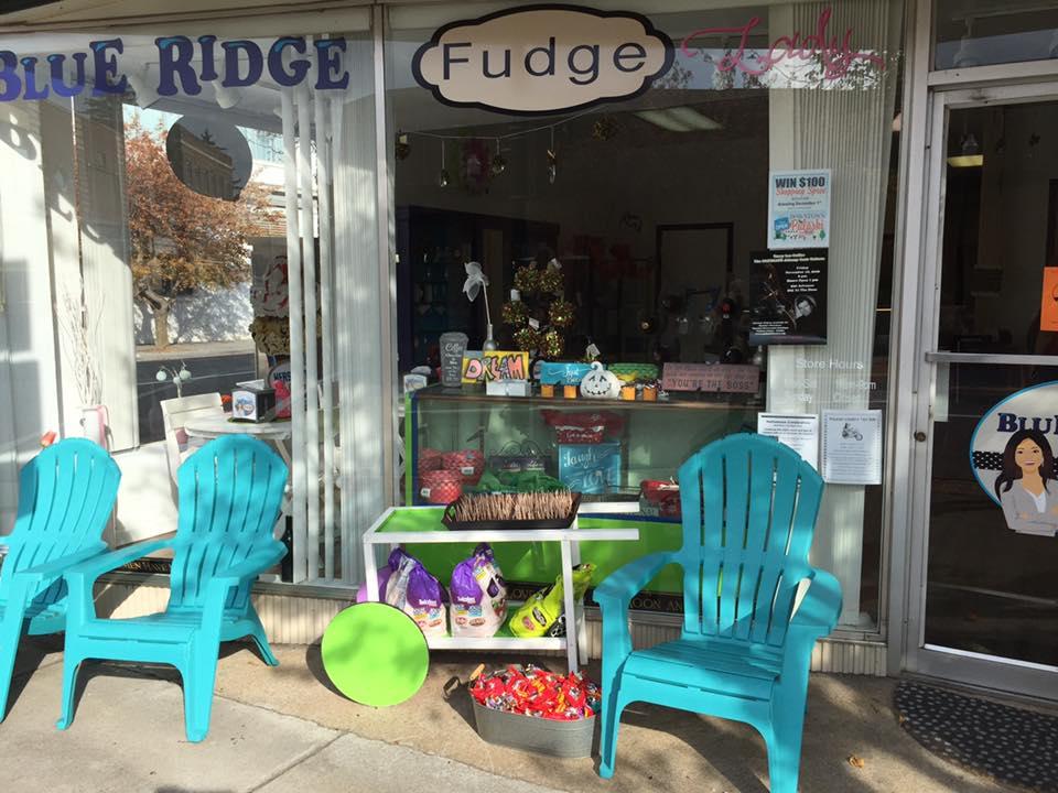 The Blue Ridge Fudge Lady Is Pet Friendly