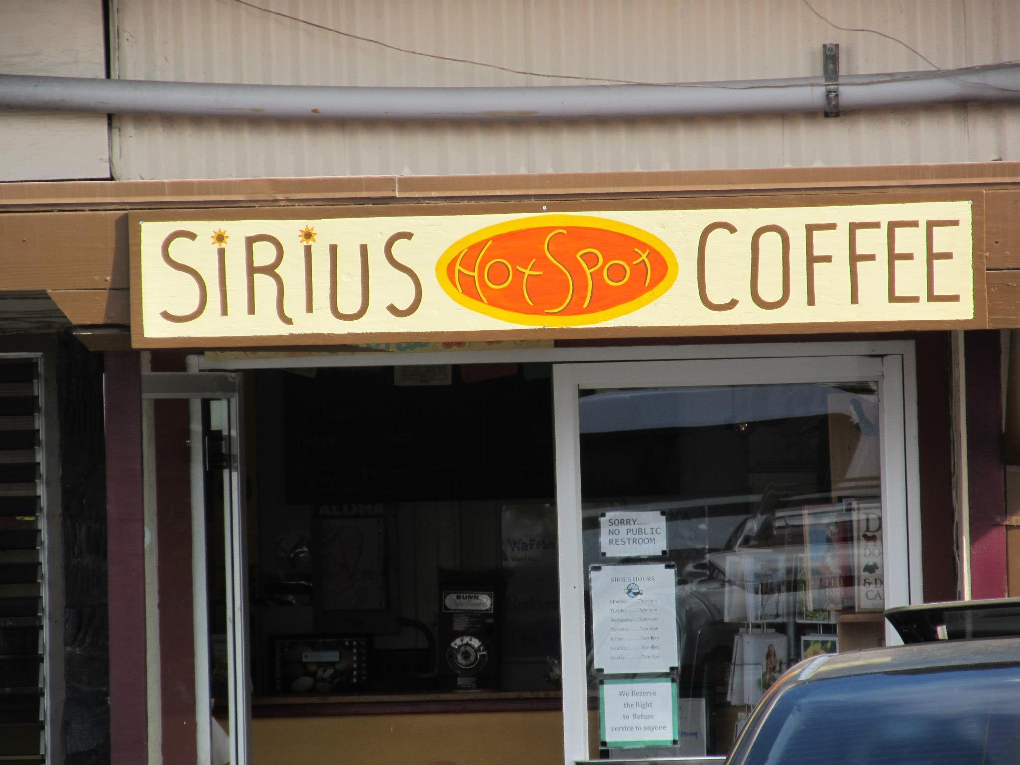 Pet Friendly Sirius Coffee Connection