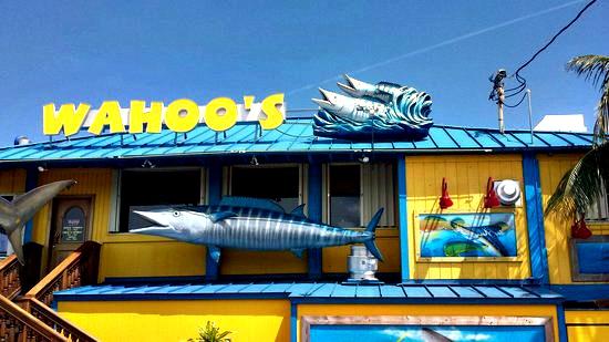 Wahoo restaurant top
