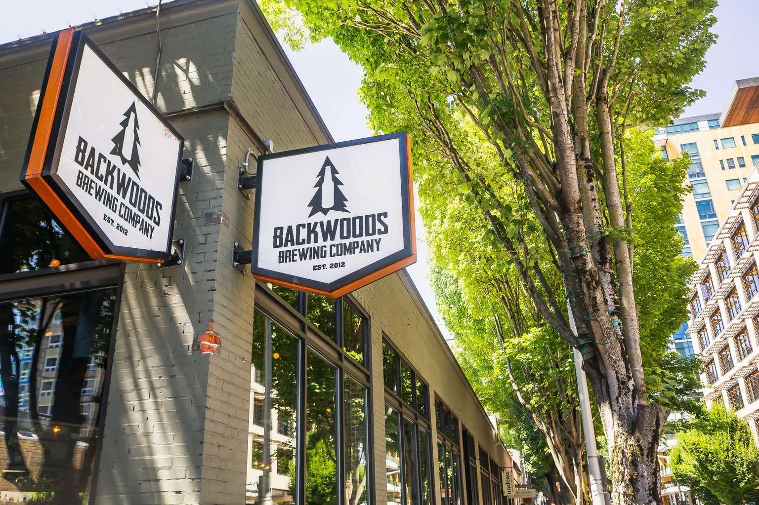Pet Friendly Backwoods Brewing Company Portland