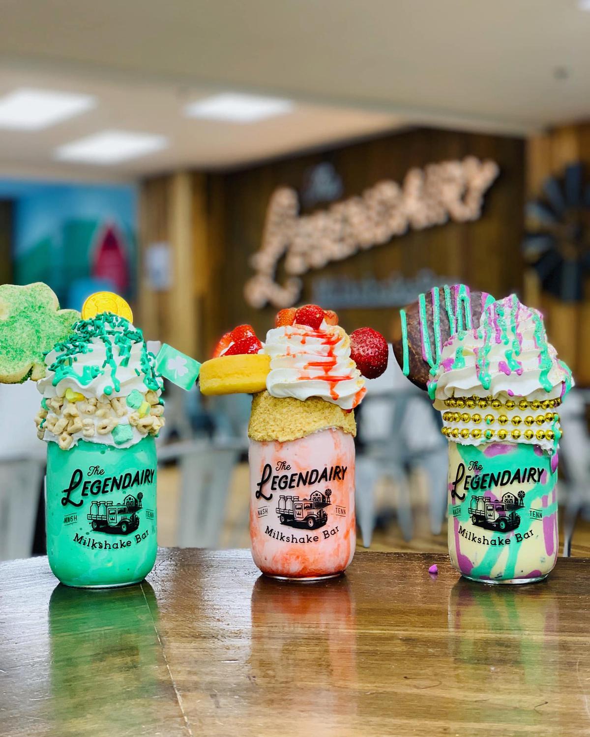 Legendairy deals milkshake bar