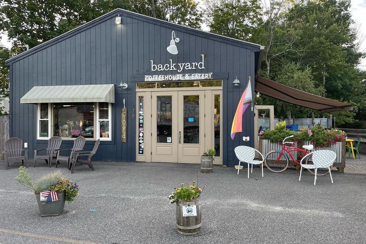 Pet Friendly Backyard Coffeehouse & Eatery
