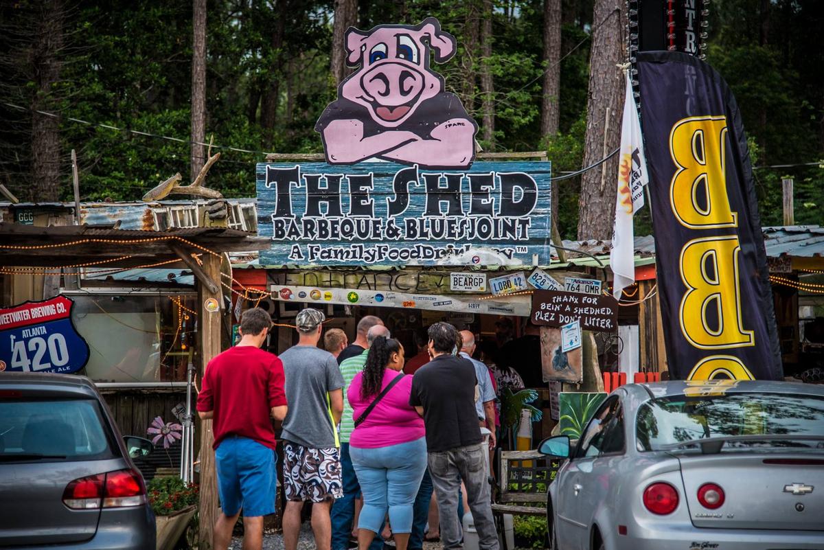 The shed barbeque shop & blues joint