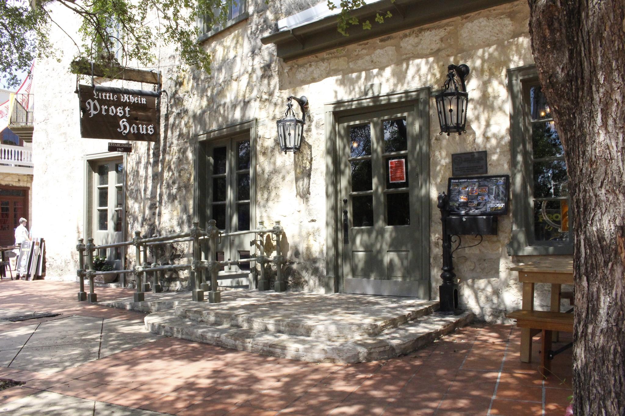 Best San Antonio Riverwalk Patio - Little Rhein Prost Haus