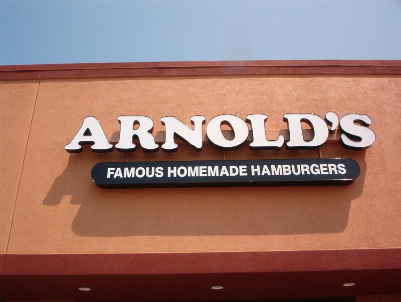 Pet Friendly Arnold's Famous Hamburgers