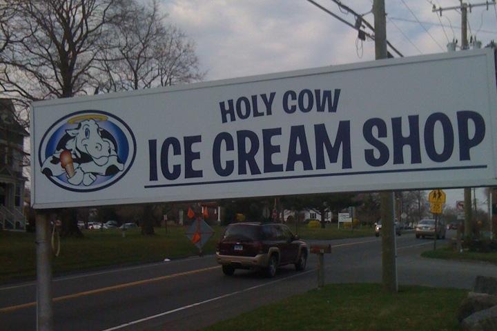 Pet Friendly Holy Cow Ice Cream Shop