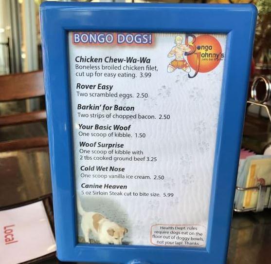 Food places near outlet me that allow dogs