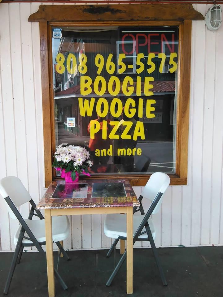 Pet Friendly Boogie Woogie Pizza