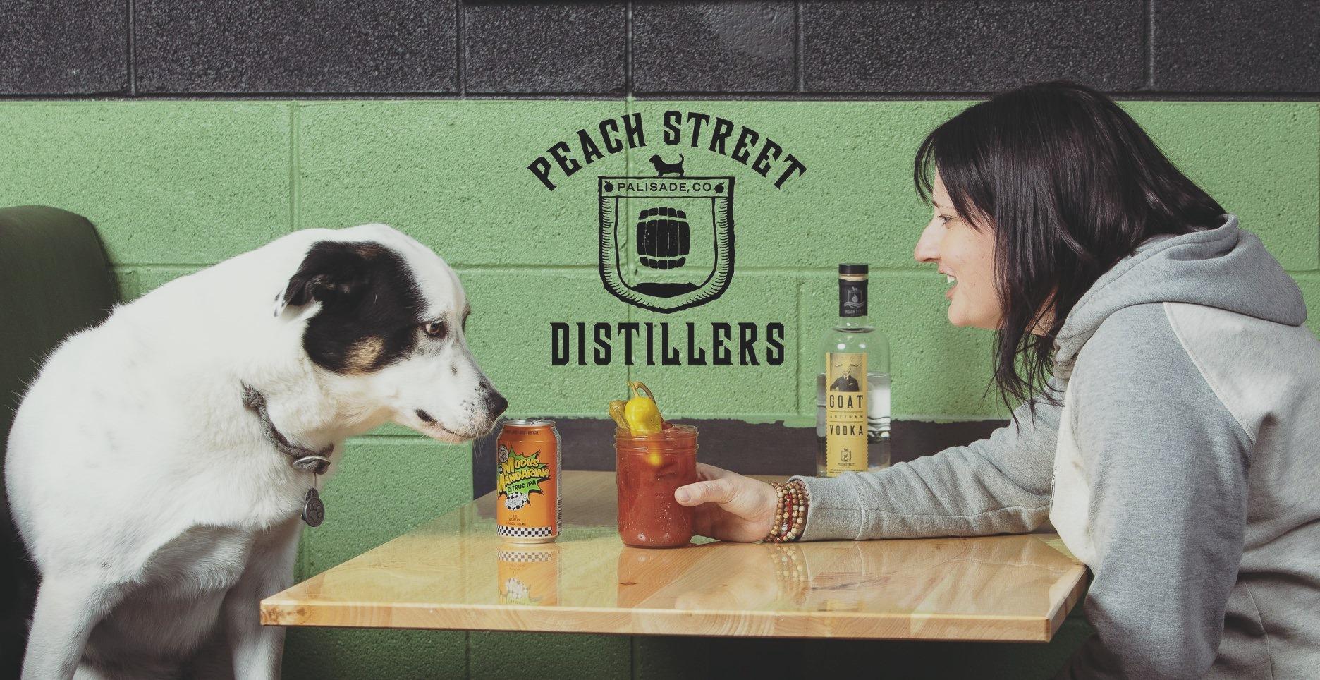 Pet Friendly Peach Street Distillers and the Foodery Depot