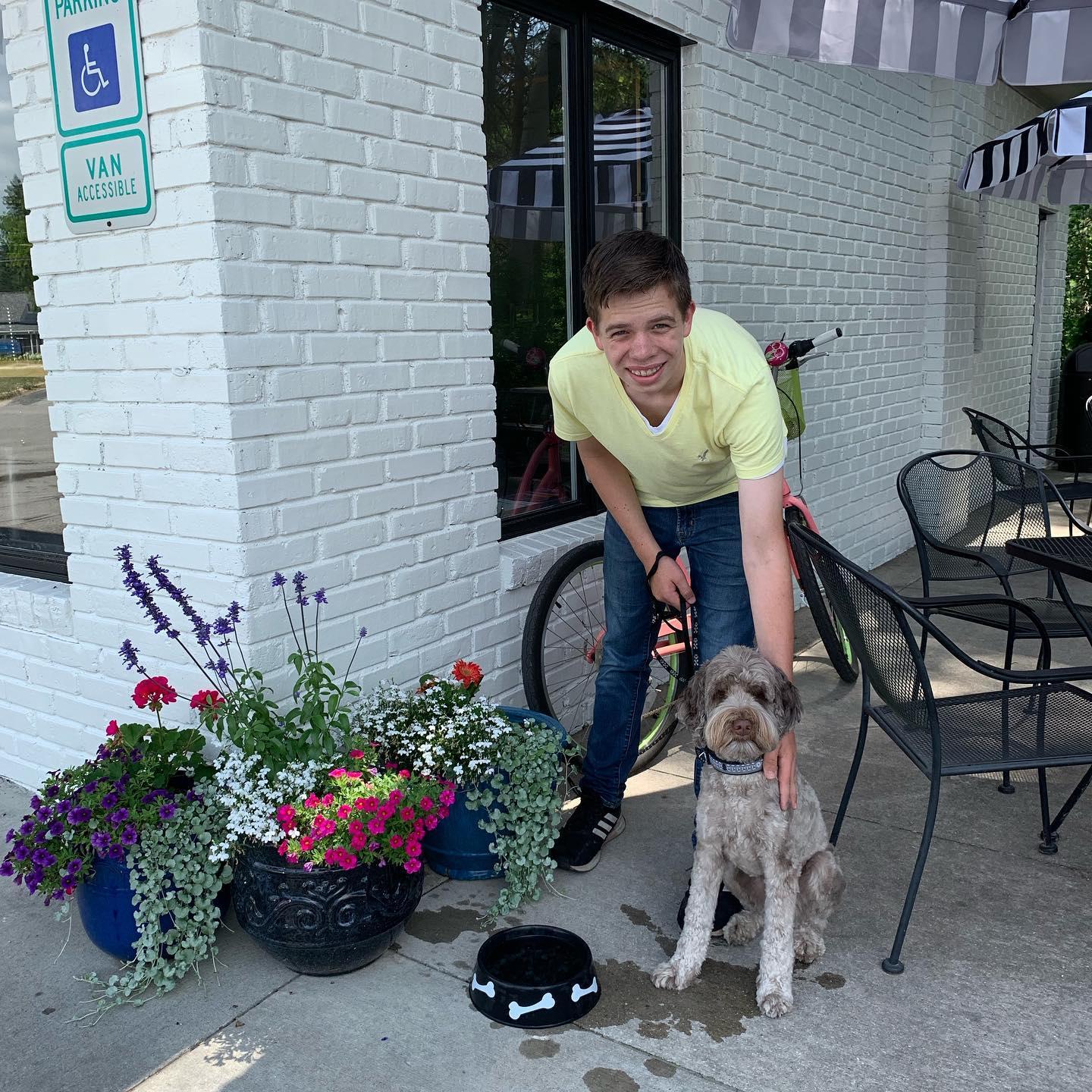Pet Friendly Pedaling Beans Coffeehouse