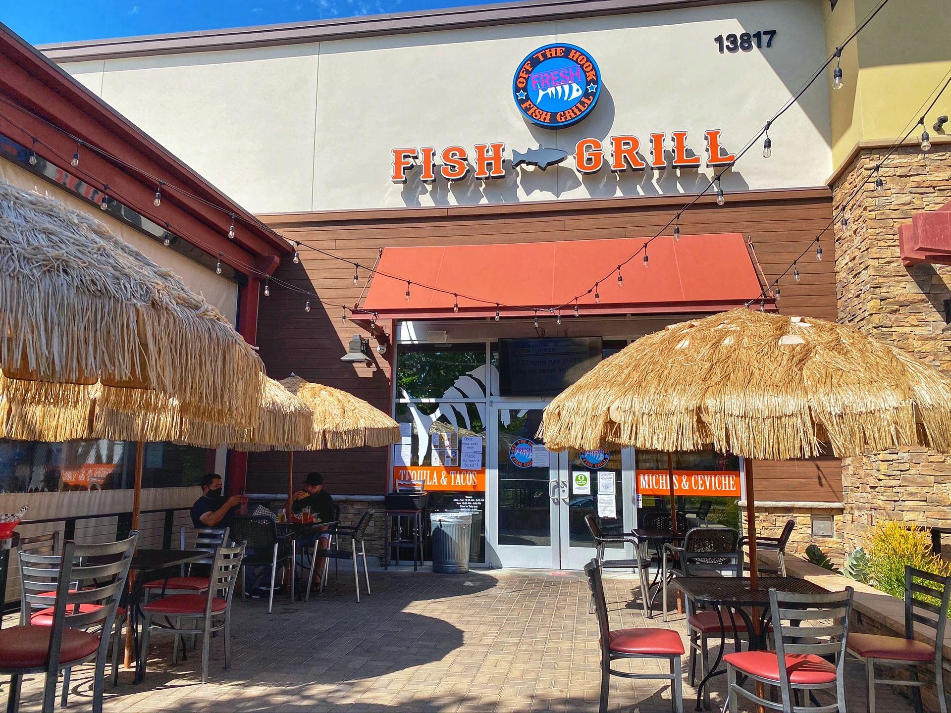 Pet Friendly Off the Hook Fish Grill