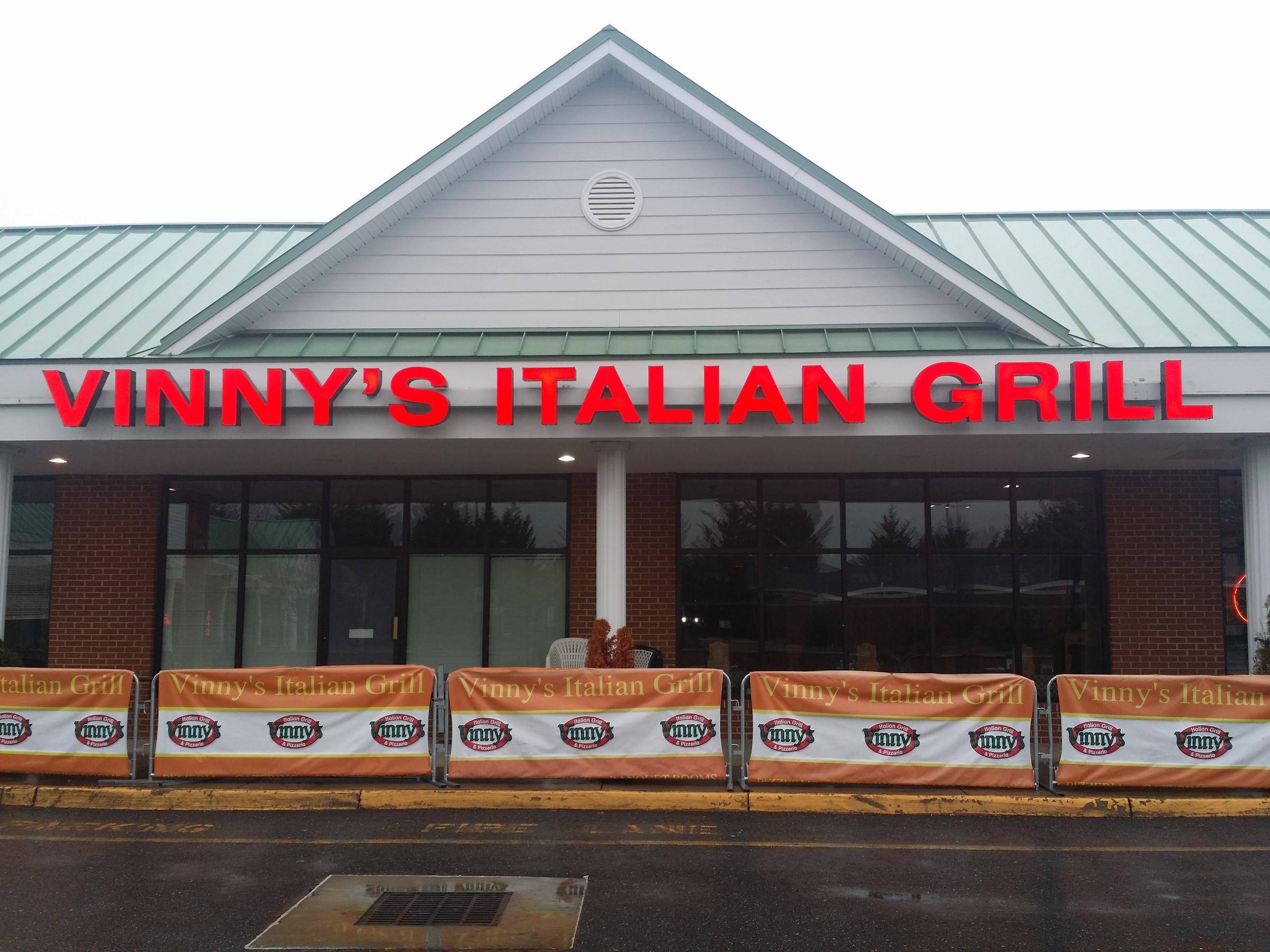 Pet Friendly Vinny's Italian Grill