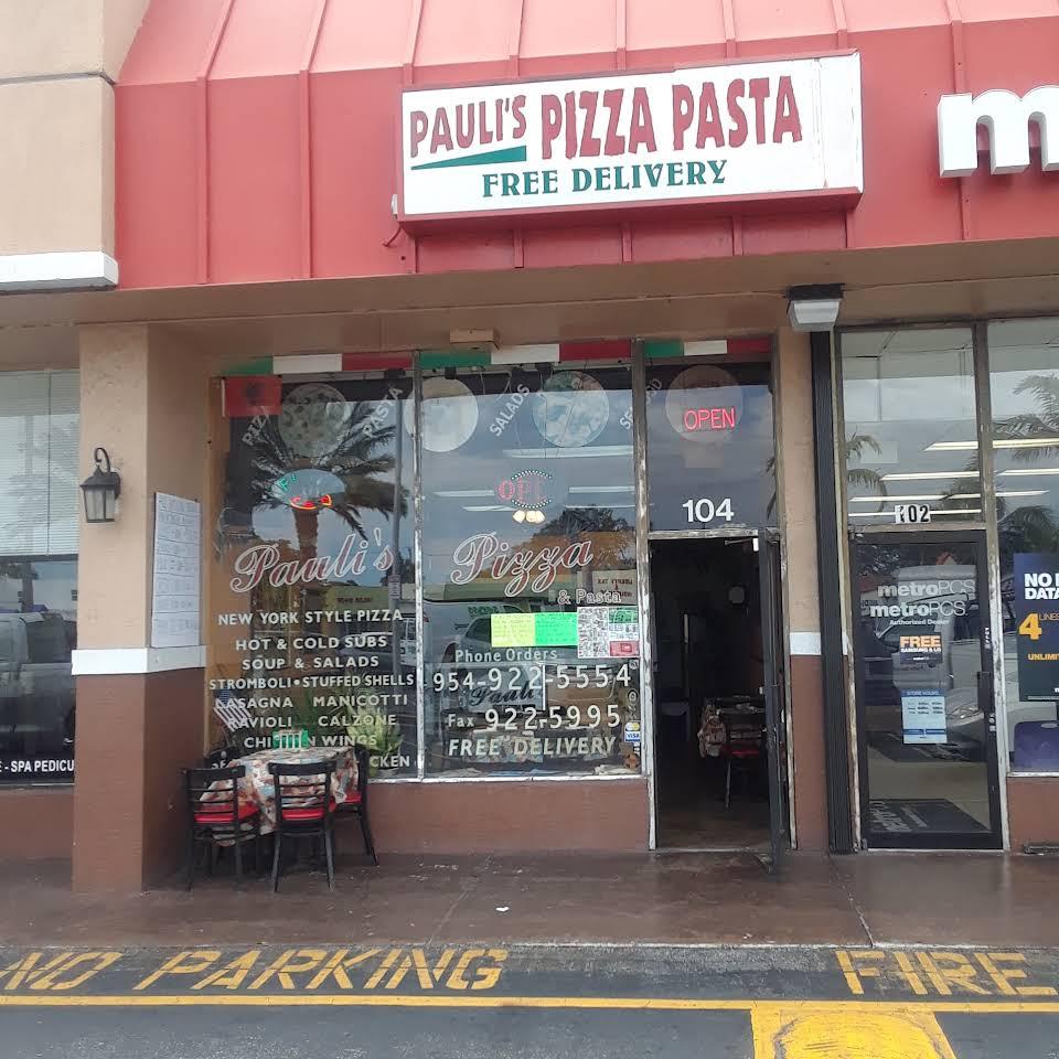 Pet Friendly Pauli's Pizza Pasta
