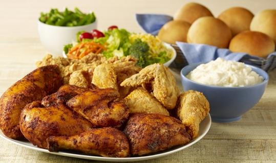 Picture of food at Golden Chick, a pet-friendly fast food restaurant in La Vernia, TX.