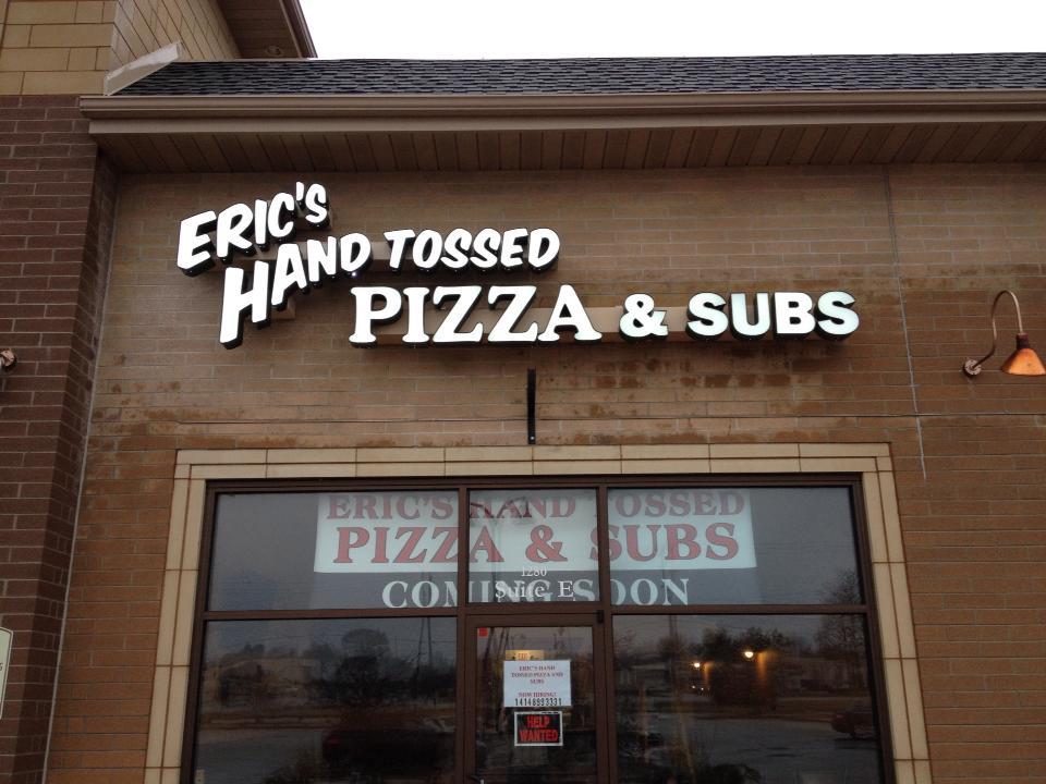 Pet Friendly Eric's Hand Tossed Pizza & Subs