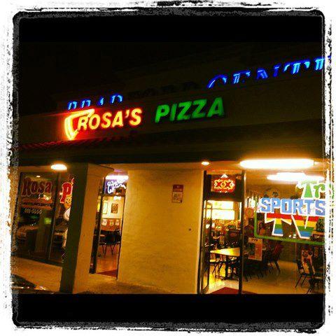 Pet Friendly Rosa's Pizza-Food to Go