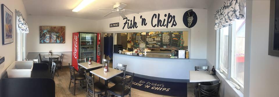 Pet Friendly Sir Cricket's Fish & Chips