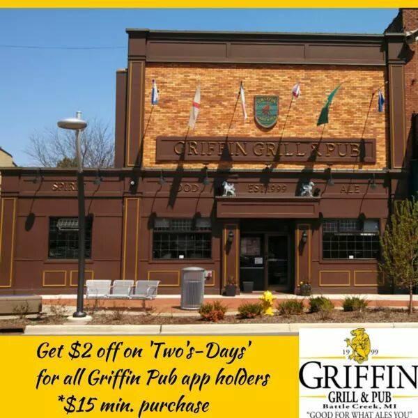 Pet Friendly Griffin Grill & Pub