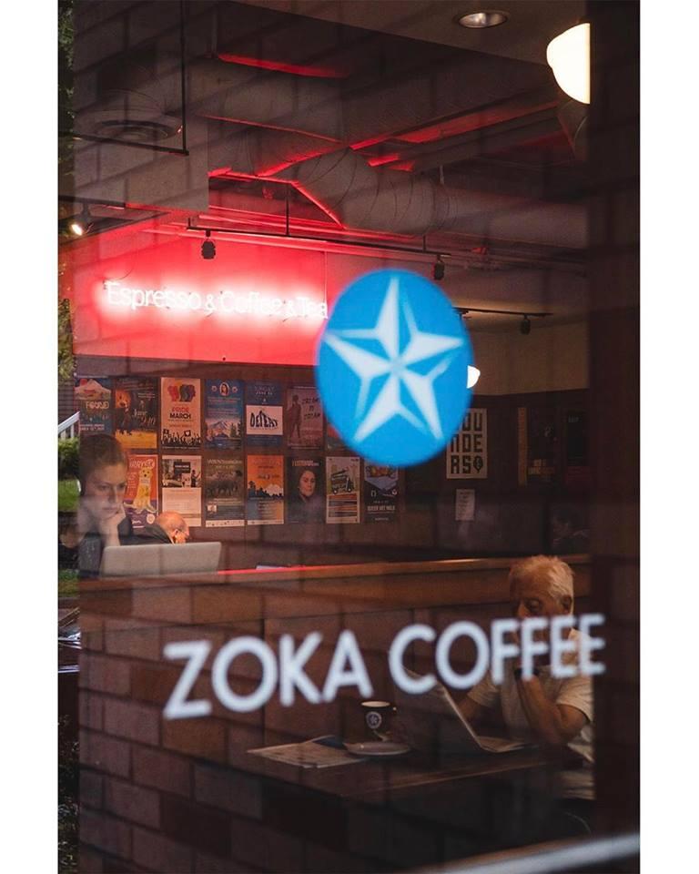 Pet Friendly Zoka Coffee Roaster and Tea Co.