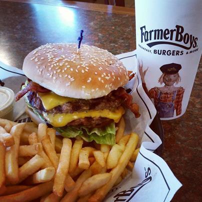 BBQ Bacon Burger - Burgers - Heroes Restaurant & Brewhouse-Eastvale